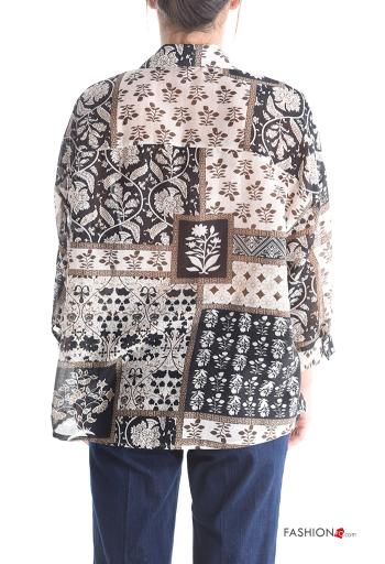 Camisa em Algodão Floral - ph 2