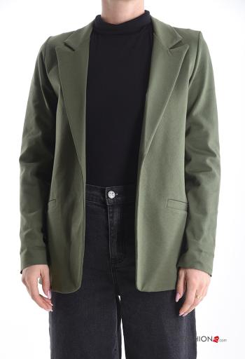 Chaqueta manga larga sin forro