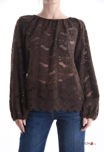 lace trim Blouse - ph 1