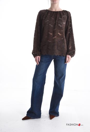 lace trim Blouse - ph 5