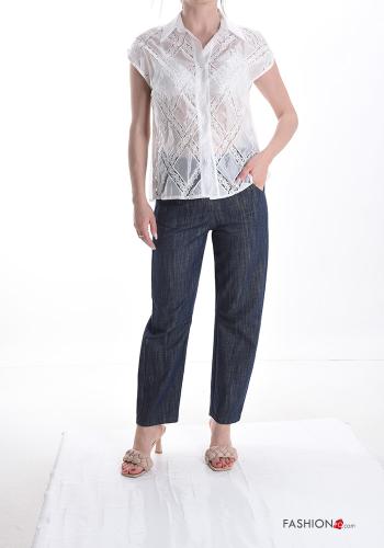 lace trim Shirt - ph 5