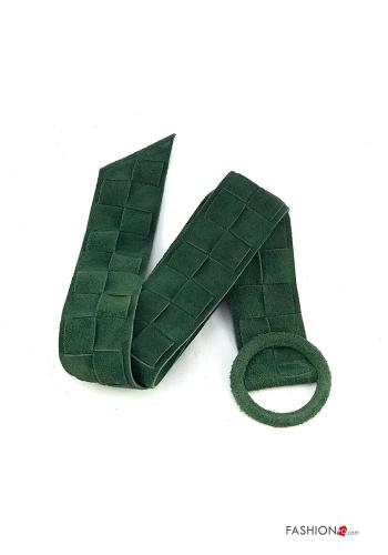 Cintura in Vera pelle camoscio regolabile