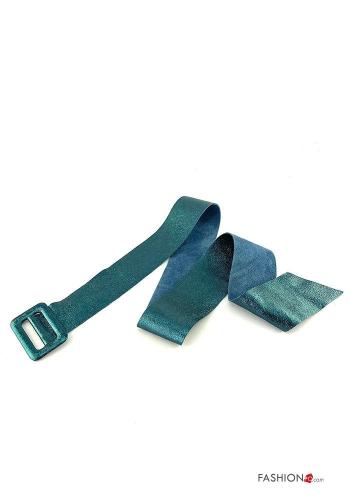adjustable metallic Genuine Leather Belt - ph 1