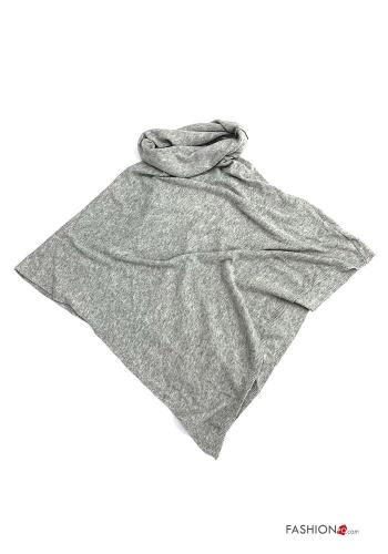 Cashmere Blend Poncho Rollneck - ph 1