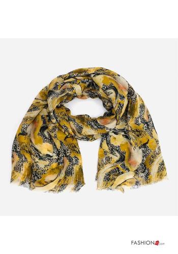 Pañuelo de Mezcla de Cachemira Diseño impreso