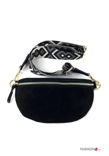 Genuine Leather Pouch bag with zip