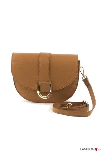 Borsa in Vera pelle con tracolla - ph 1