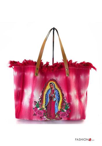 Shopper (Tote) in Cotone Fantasia stampata - ph 1