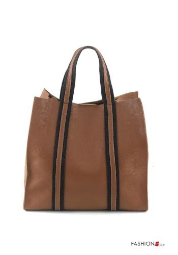 Genuine Leather Bag with shoulder strap with wallet - ph 1