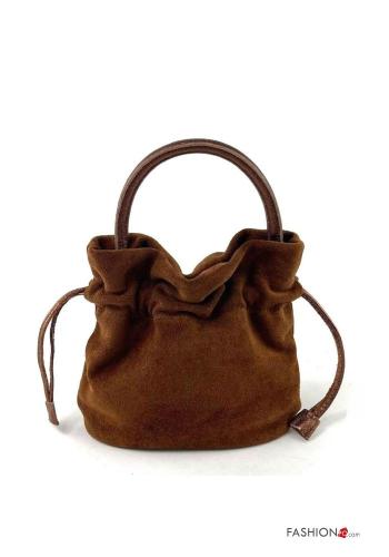 Bolsa de hombro de Cuero Genuino con bandolera - ph 1