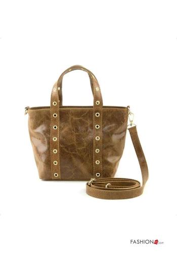 Tasche aus Echtes Leder mit Schultergurt