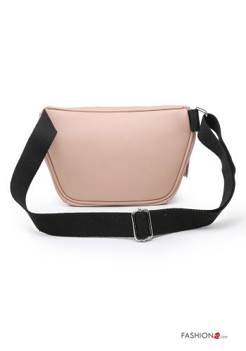 Bolsa de cintura imitação de couro multiuso com fecho - ph 2