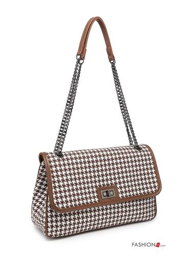 Bolsa de hombro Estampado pata de gallo - ph 2