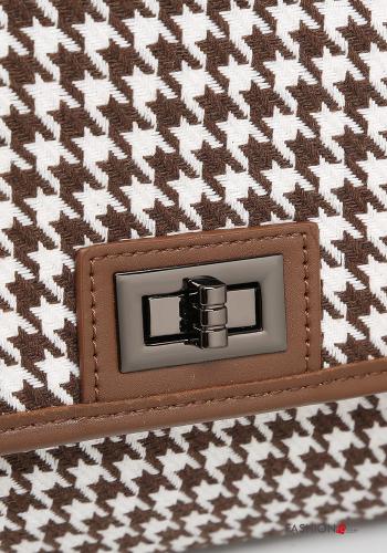 Bolsa de hombro Estampado pata de gallo - ph 4