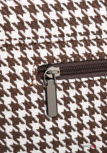 Bolsa de hombro Estampado pata de gallo - ph 6