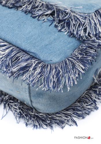 denim Shoulder bag with fringe - ph 5
