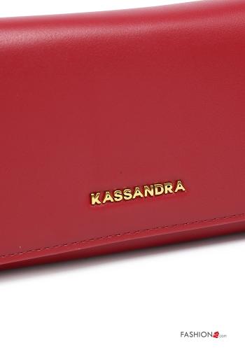 faux leather Wallet with buttons - ph 3