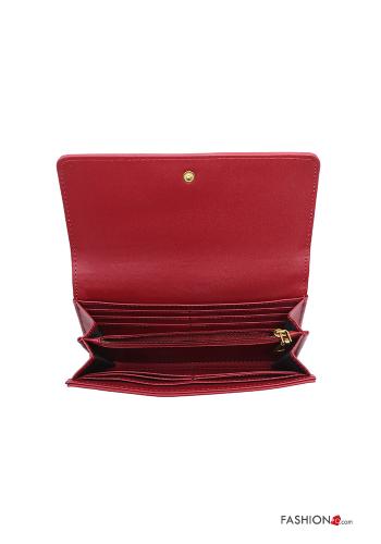 faux leather Wallet with buttons - ph 5
