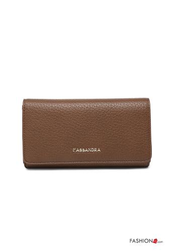 Cartera imitación de cuero con botones - ph 1