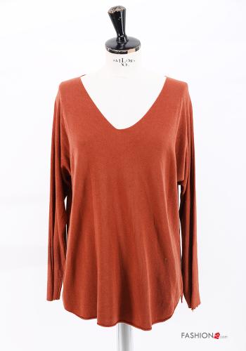 Maglione scollo a V