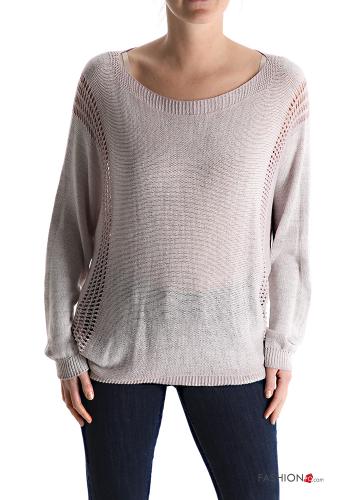 Maglione con scollo a barca - ph 1