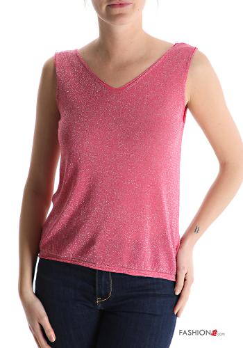 Canotta lurex scollo a V - ph 1