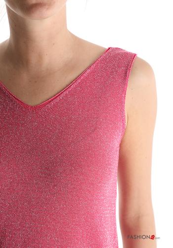 Canotta lurex scollo a V - ph 4