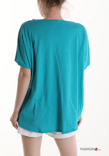Patterned Cotton T-shirt - ph 2