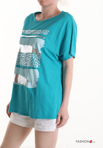Patterned Cotton T-shirt - ph 3