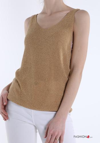 Canotta lurex scollo a V - ph 1