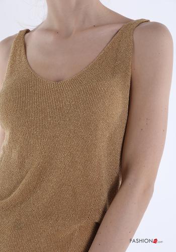 Canotta lurex scollo a V - ph 4