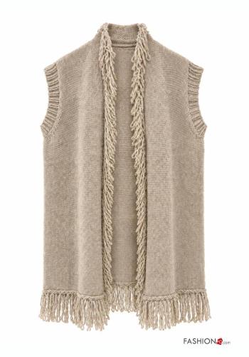 Gilet en Mélange de Laine