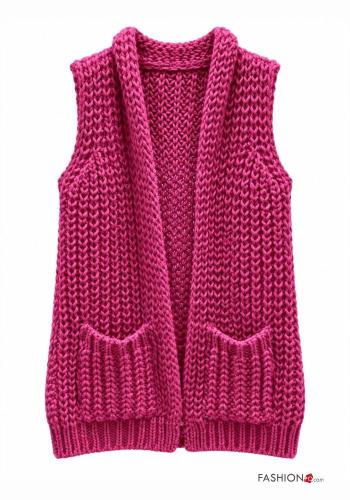 Gilet en Mélange de Laine