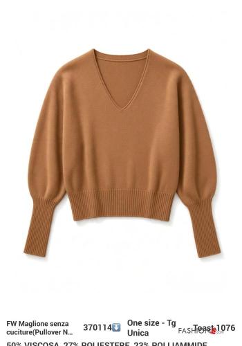 Maglione maniche a palloncino - ph 1