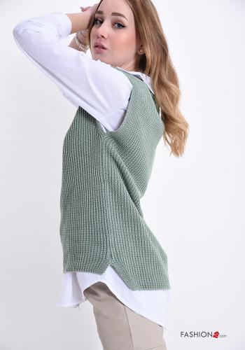 Maglione  scollo a V - ph 3