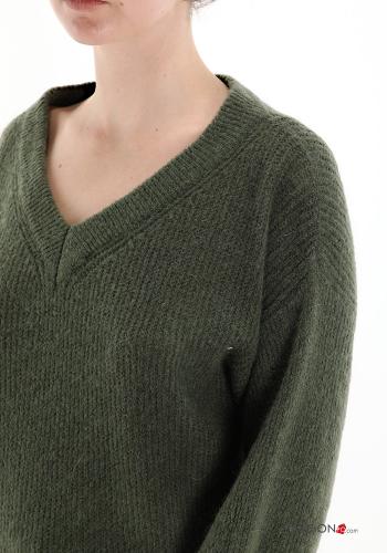 Maglione in Misto Lana scollo a V - ph 4
