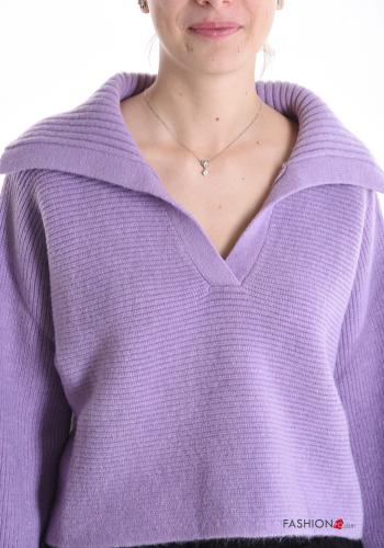 Maglione scollo a V - ph 4