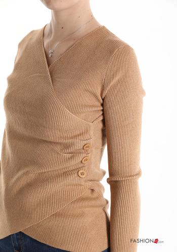 Sweater with v-neck - ph 4