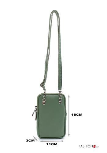 Handytasche aus Echtes Leder  mit Schultergurt - ph 2