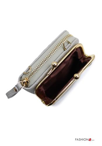 Wallet  with pockets with shoulder strap with zip - ph 3