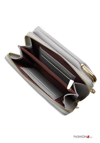 Wallet  with pockets with shoulder strap with zip - ph 4