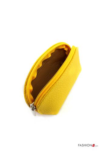 Porte-monnaie en Cuir Véritable avec fermeture éclair - ph 3