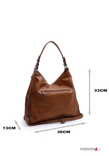 Borsa con zip con tasche con tracolla - ph 2