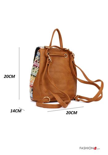 Zaino  con tasche con frange - ph 3
