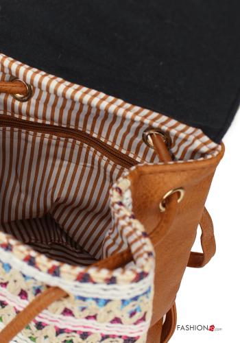 Zaino  con tasche con frange - ph 4