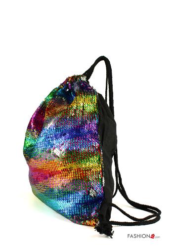 Multicoloured Backpack with sequins - ph 3