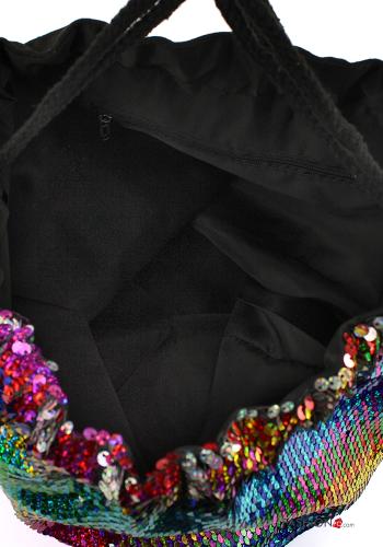 Multicoloured Backpack with sequins - ph 4