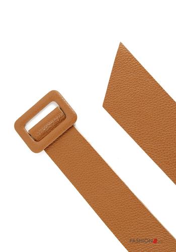 Ceinture en Cuir Véritable  réglable - ph 2