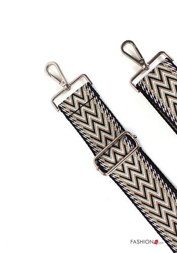 Chevron print adjustable Shoulder strap for bag - ph 2
