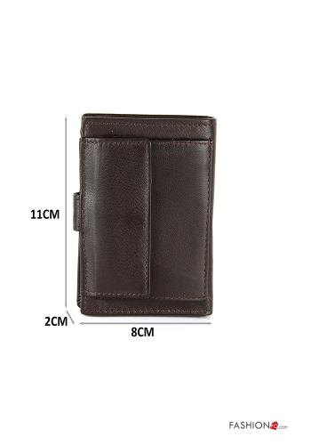 Genuine Leather Wallet with buttons - ph 2
